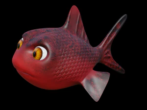 PesceCarattere Modello 3D