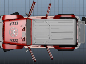 Jeep Wrangler Rubicon Modèle 3D