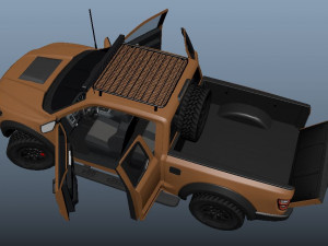Ranger Raptor Modello 3D
