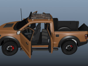 Ranger Raptor Modello 3D