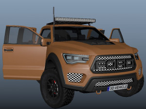 Ranger Raptor Modello 3D