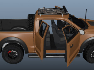 Ranger Raptor Modello 3D