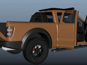 Ranger Raptor Modello 3D