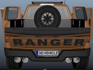 Ranger Raptor Modello 3D