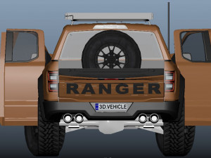 Ranger Raptor Modello 3D