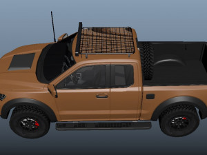 Ranger Raptor Modello 3D