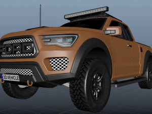 Ranger Raptor Modello 3D