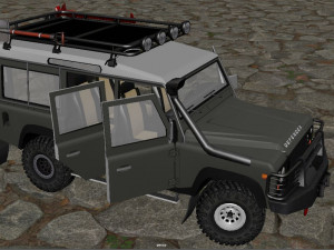 Land Rover Defender 3D Model
