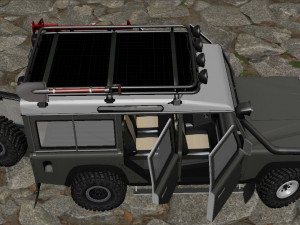 Land Rover Defender 3D Model