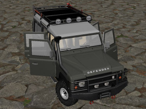 Land Rover Defender 3D Model