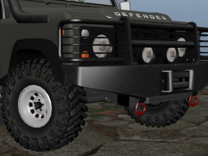 Land Rover Defender 3D Model