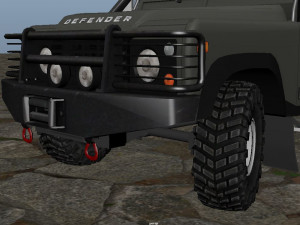 Land Rover Defender 3D Model