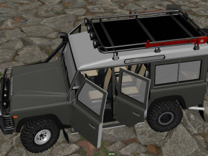 Land Rover Defender 3D Model