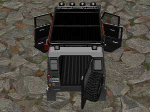 Land Rover Defender 3D Model