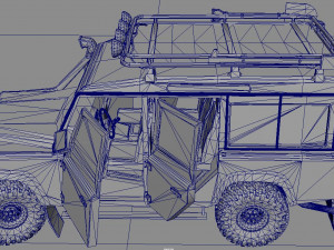 Land Rover Defender 3D Model