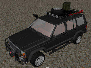 Jeep Cherokee 3D Модель