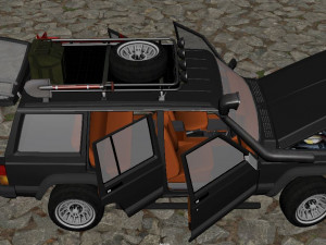 Jeep Cherokee 3D Model