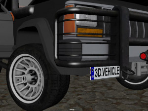 Jeep Cherokee 3D Model