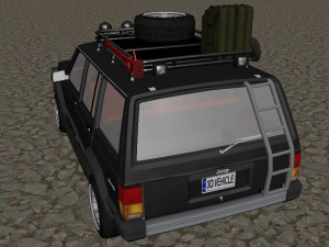 Jeep Cherokee 3D Model