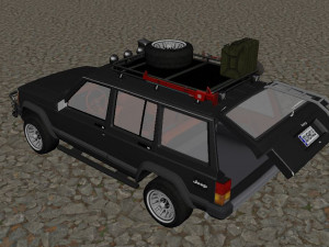 Jeep Cherokee 3D Model