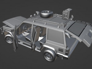 Jeep Cherokee 3D Model