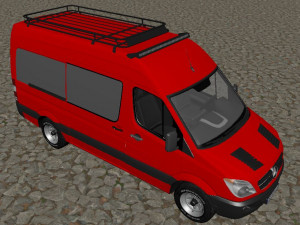 Mercedes benz sprinter Modello 3D