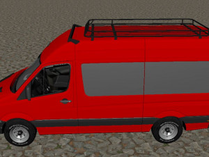 Mercedes benz sprinter 3Dモデル
