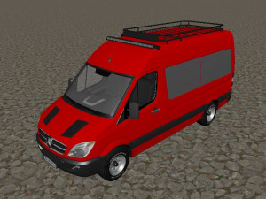 Mercedes benz sprinter 3Dモデル