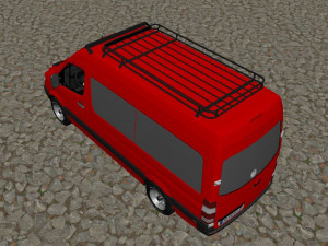 Mercedes benz sprinter 3Dモデル