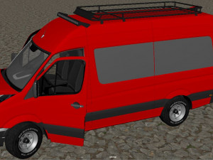 Mercedes benz sprinter 3Dモデル