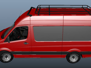 Mercedes benz sprinter 3Dモデル