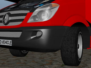 Mercedes benz sprinter 3Dモデル