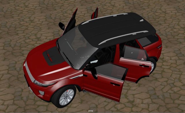 Rang Rover Modelo 3D .c4d .max .obj .3ds .fbx .stl .blend 