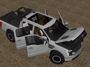 F-150 Electric Model 3D