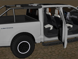F-150 Electric Model 3D