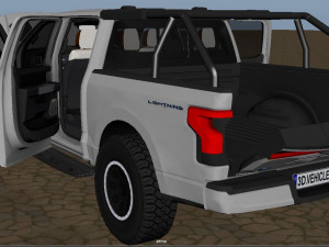 F-150 Electric Model 3D