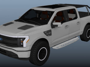 F-150 Electric Model 3D
