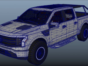 F-150 Electric Model 3D