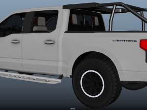 F-150 Electric Model 3D