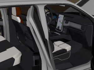 F-150 Electric Model 3D