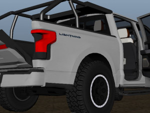 F-150 Electric Model 3D