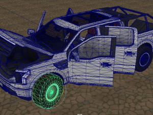 F-150 Electric Model 3D