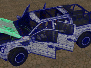 F-150 Electric Model 3D