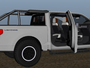 F-150 Electric Model 3D