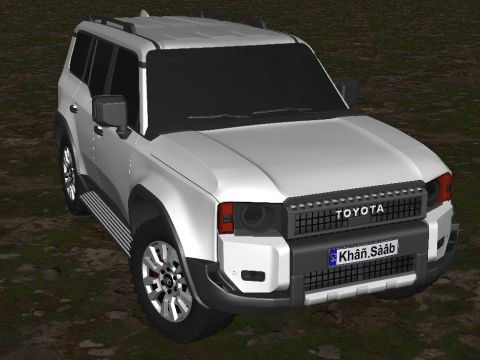 Toyota land cruiser 2024 3D Model