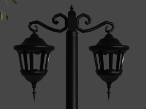 The street lamp 3D Model