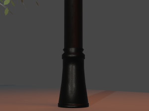 The street lamp 3D Model
