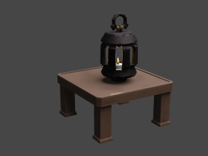 A little lantern 3D Model
