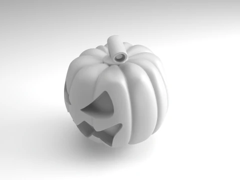 Monster Pumpkin Figure 3D Printable Model 3D Print Model