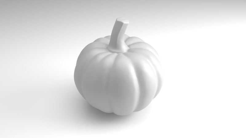 カボチャのフィギュア 3D 印刷可能モデル 3Dプリントモデル .c4d .max .obj .3ds .fbx .stl .blend 